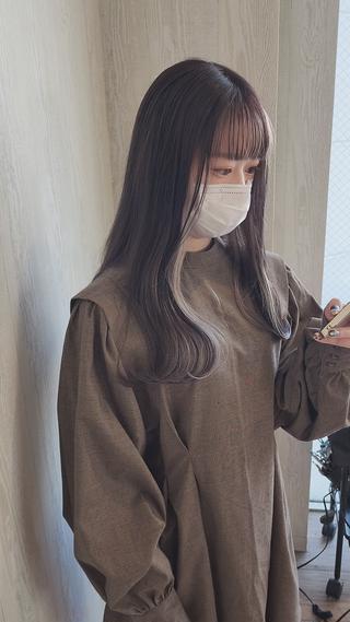 ロング カラー レイヤーカット/ ウルフカット/大橋 のヘアスタイル