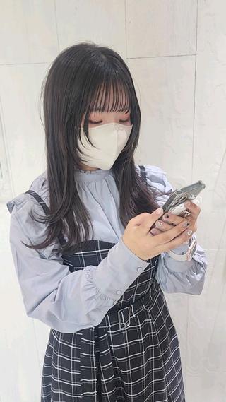 ロング カラー レイヤーカット/ ウルフカット/大橋 のヘアスタイル