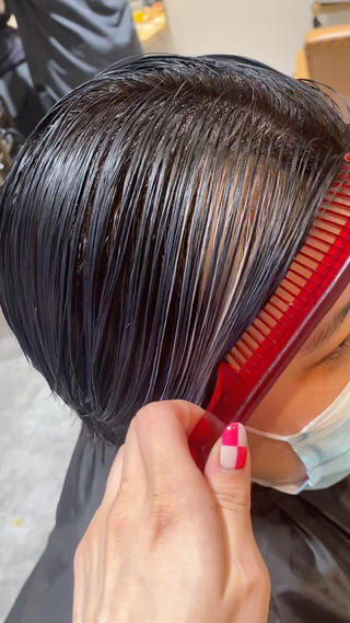 ショート カラー オスズ 🎀´-のヘアスタイル