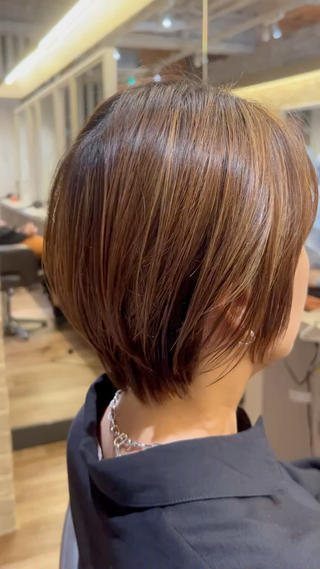 ショート マエダ マサシのヘアスタイル