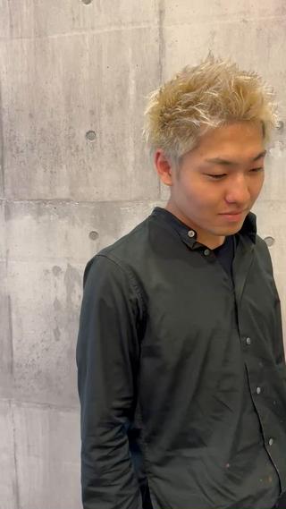 メンズ 🔅透明感カラー切田 はじめ🔆のヘアスタイル