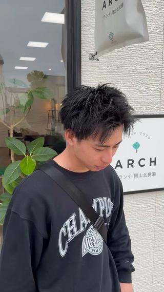 メンズ 🔅透明感カラー切田 はじめ🔆のヘアスタイル