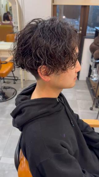 パーマ SHIAN立川 及川望のヘアスタイル