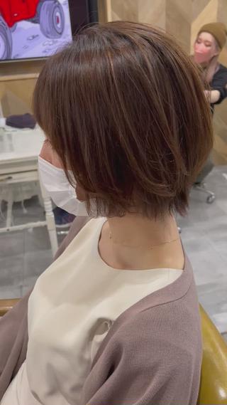 ショート SHIAN立川　及川 17時〜限定のヘアスタイル