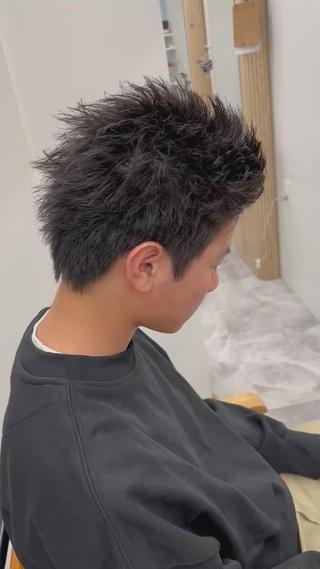 ショート メンズ SHIAN立川 及川望のヘアスタイル