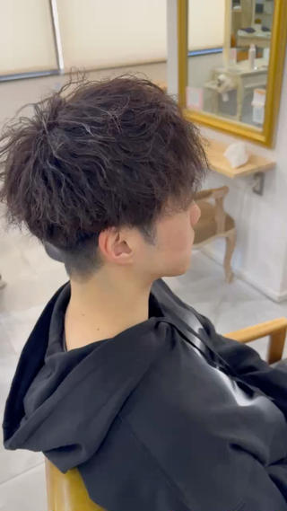 パーマ メンズ SHIAN立川 及川望のヘアスタイル