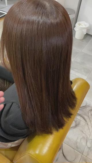 セミロング パーマ SHIAN立川　及川 17時〜限定のヘアスタイル