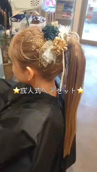 ヘアアレンジ LAMP HAIR  ランプヘアー所属・徳永 博志のヘアスタイル