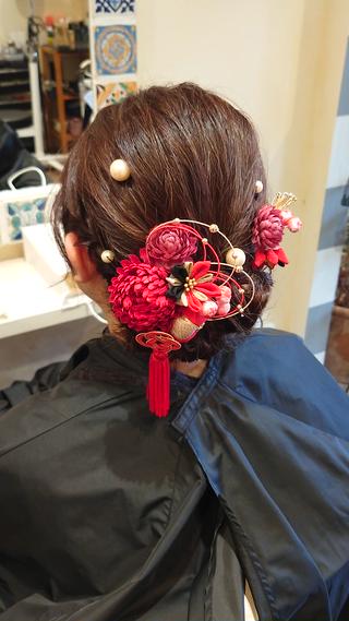 ヘアアレンジ LAMP HAIR  ランプヘアー所属・徳永 博志のヘアスタイル