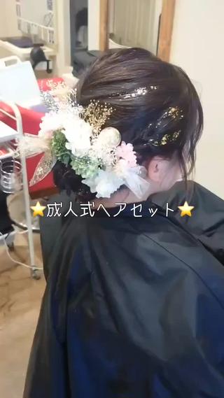 ヘアアレンジ LAMP HAIR  ランプヘアー所属・徳永 博志のヘアスタイル