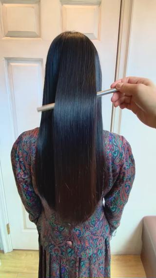 ロング 千 田のヘアスタイル