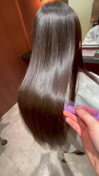 ロング カマタ サユミ🪐のヘアスタイル