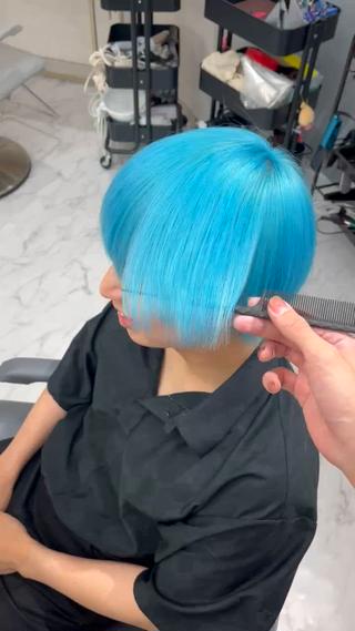 メンズ youres hair 新宿3丁目店所属・ハイトーン/艶髪 /髪質改善/柴田のヘアスタイル