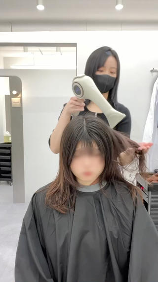 パーマ ﾓ ﾓのヘアスタイル