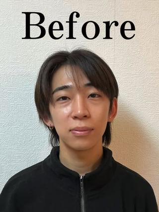 顔の整体60分コースを1回受けていただいた方のビフォーアフターです。 