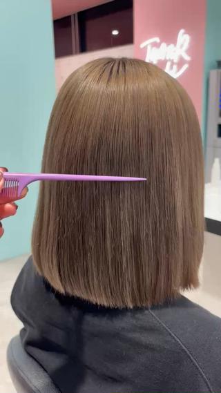 カラー Wカラー/暖色/べ ージュりく©︎🐝のヘアスタイル