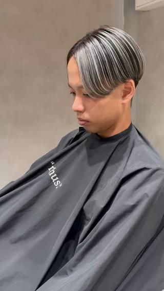 バレイヤージュ
ブリーチ2回〜