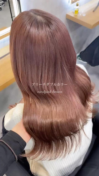 ロング カラー 淡色/ワンホンヘア 🤍MINORIのヘアスタイル