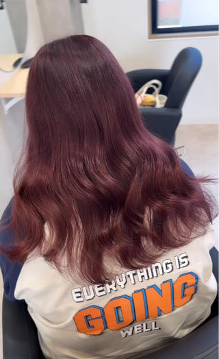 ロング カラー ALLEN hair 郡山店所属・和久 夢彩のヘアスタイル
