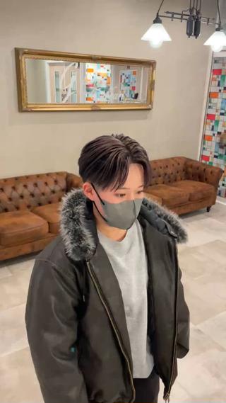 ショート カラー メンズ 小野寺祐希人 Calbariのヘアスタイル