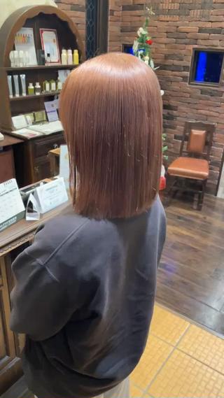 ミディアム カラー ヘアアレンジ 小野寺祐希人 Calbariのヘアスタイル