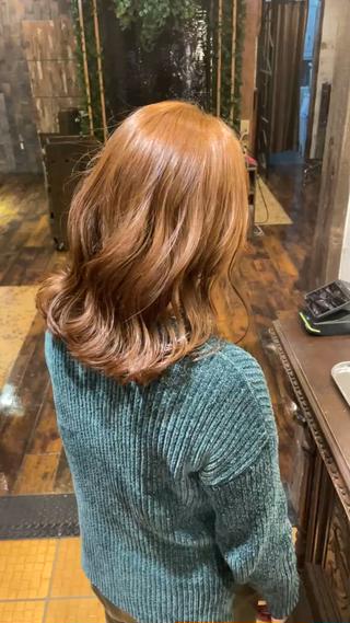 セミロング カラー ヘアアレンジ 小野寺祐希人 Calbariのヘアスタイル