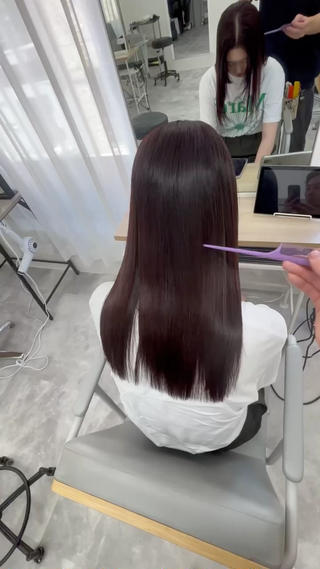 ロング Acero.所属・宇野 文人のヘアスタイル