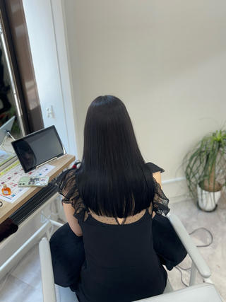 セミロング カラー Acero.所属・宇野 文人のヘアスタイル