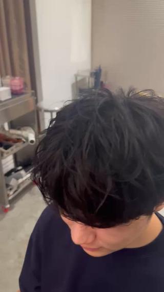 メンズ 森 和輝のヘアスタイル