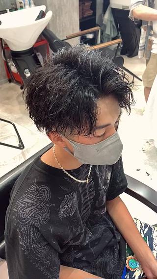 【お客様style】
ツイストスパイラル
パーマモデルさん募集中です!