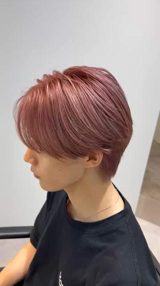 ミディアム カラー パーマ メンズ 垢抜けパーマ×カラー /fifth富樫倭のヘアスタイル