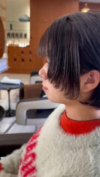 ショート カラー 似合わせスタイル 足立のヘアスタイル