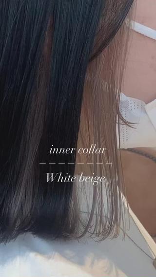 カラー 艶カラー/ボブ /似合わせ/田口愛那のヘアスタイル