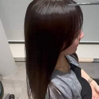 ロング サロウィン銀座RAYⅡ所属・❣️髪質改善/ 美髪矯正/沼座悠人のヘアスタイル