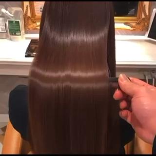 ミディアム サロウィン銀座RAYⅡ所属・❣️髪質改善/ 美髪矯正/沼座悠人のヘアスタイル