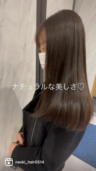セミロング 髪質改善/縮毛矯正 /naokiのヘアスタイル