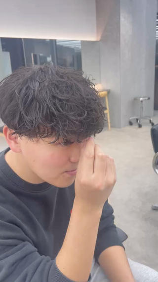 パーマ メンズ 👑メンズパーマ屋 👑/栄/馬場斗生のヘアスタイル