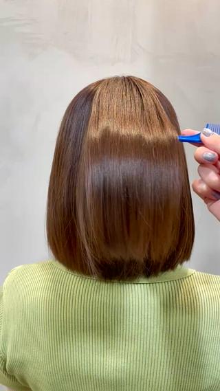 ショート 伊藤 実悠/豊橋/ 髪質改善カラーのヘアスタイル