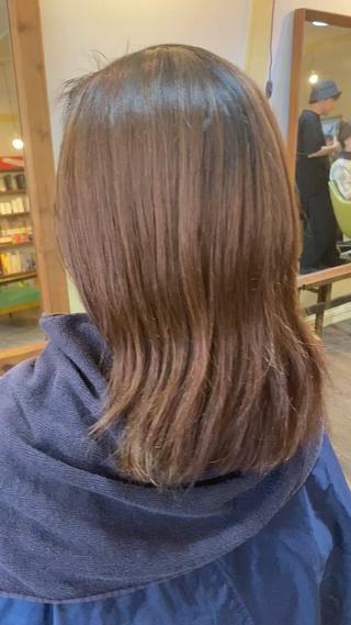 カラー スウィーティーヘアー所属・高塩翔大 髪質改善のヘアスタイル