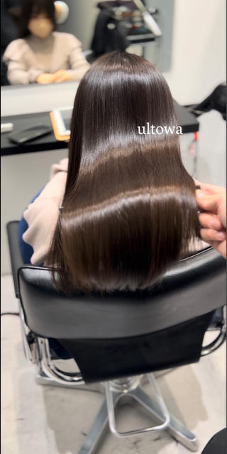 ロング カラー 髪質改善/顔まわり 石原のヘアスタイル