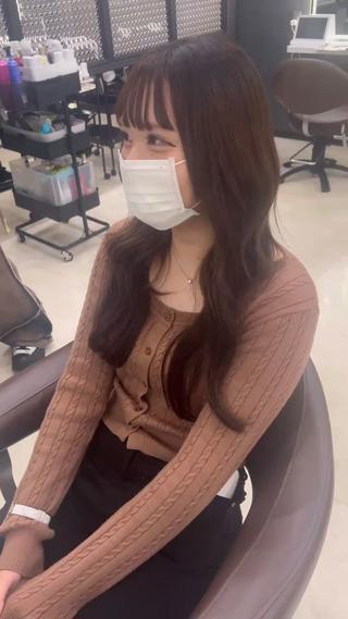 ロング DESIGNSALON LIA所属・問屋町のブリーチデザ イン屋さん🌈ゆうまのヘアスタイル