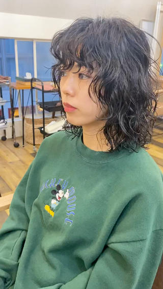 カットパーマ 