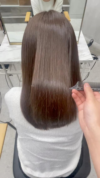 ミディアム 【ジーナ新宿】 大橋美月のヘアスタイル