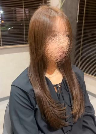 ロング LATTE 前橋所属・蜂須賀 輝のヘアスタイル
