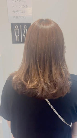 セミロング nest. 喜永のヘアスタイル