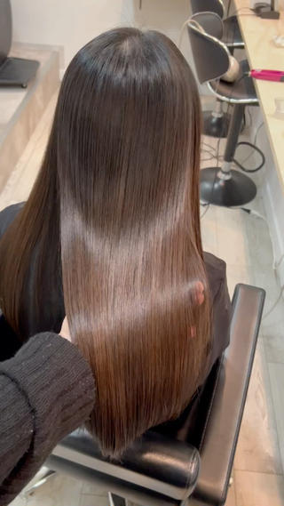 ロング カラー ヘアアレンジ 代表🎀 ふわモテ愛 され髪🩷yumiのヘアスタイル