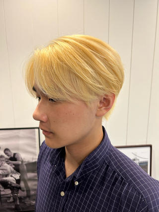 ミディアム カラー メンズ 🔥メンズ特化🔥 塩拓巳のヘアスタイル