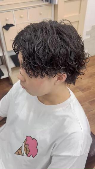 パーマ Rikito /メンズパーマのヘアスタイル