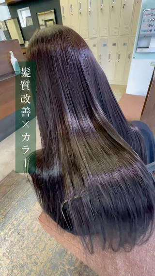 セミロング カラー 鈴木 一貴のヘアスタイル