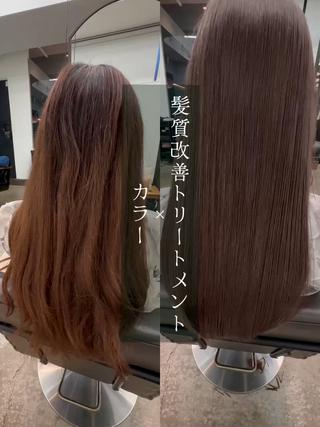セミロング カラー 鈴木 一貴のヘアスタイル